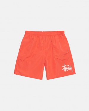Stussy Su Kısa Big Basic Şort Kadın Mercan Türkiye | WPI-5574