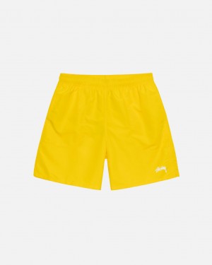 Stussy Su Kısa Stock Şort Kadın Sarı Türkiye | LWP-2435