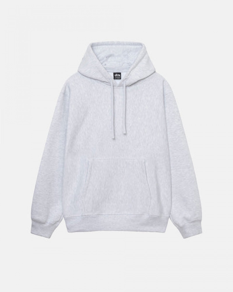 Stussy Back Hood Applique Hoodie Kadın Gri Türkiye | SEY-3091