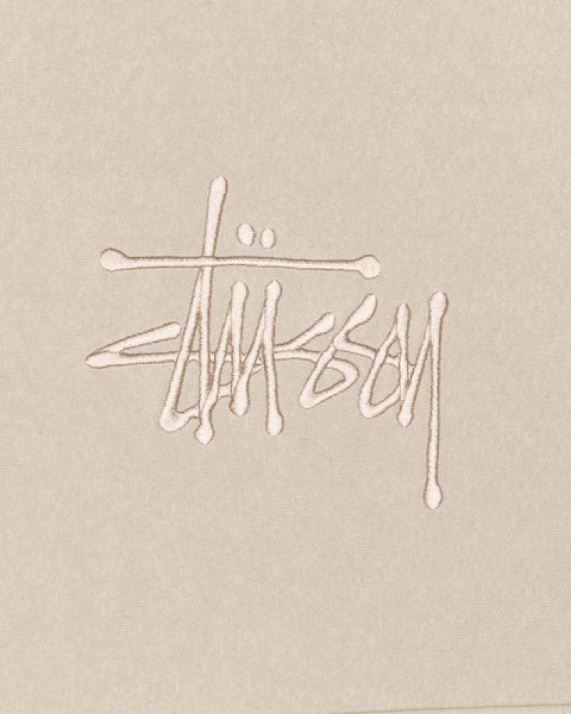 Stussy Basic Applique Hood Tişörtü Kadın Haki Türkiye | BGA-9928
