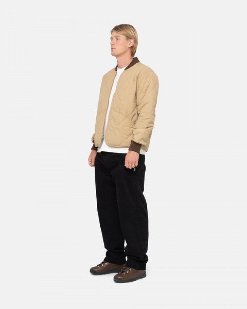 Stussy Beach Pant Brushed Pamuklu Pantolon Kadın Siyah Türkiye | RQC-9534