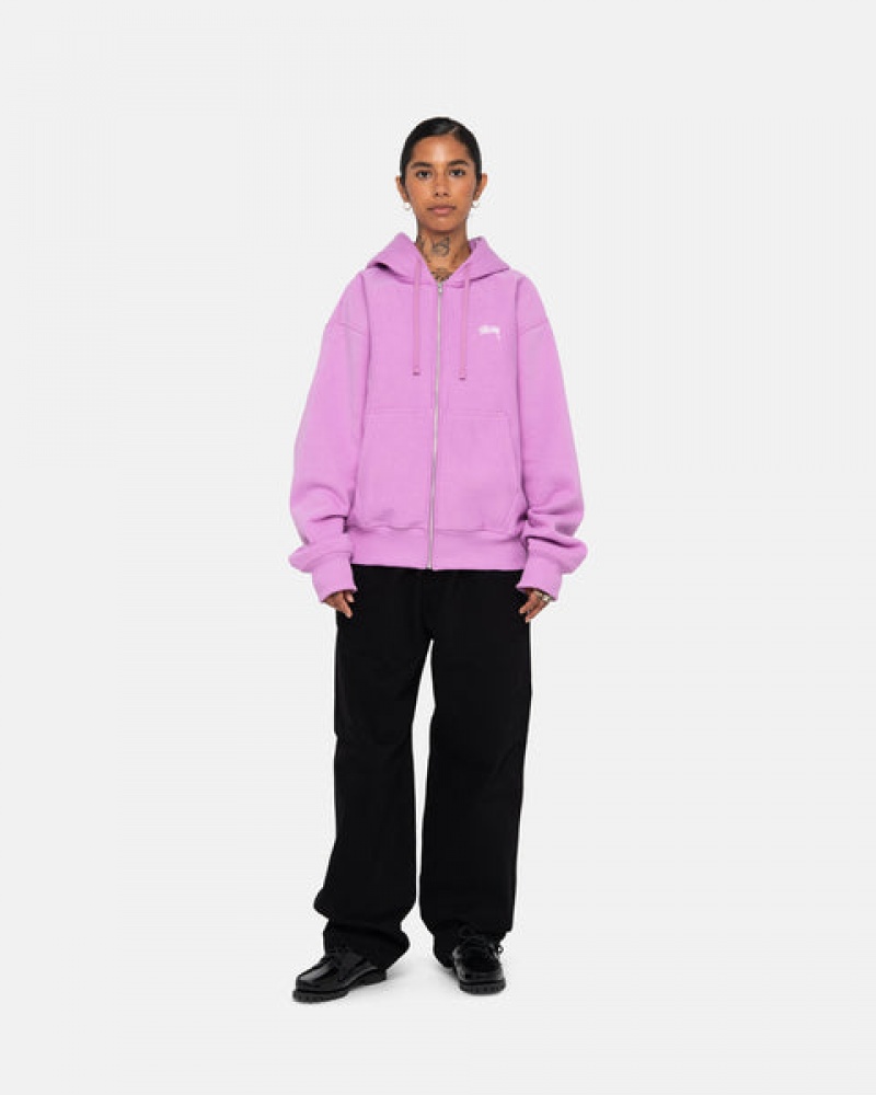 Stussy Beach Pant Brushed Pamuklu Pantolon Kadın Siyah Türkiye | RQC-9534