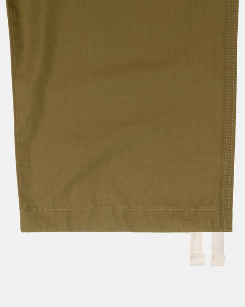 Stussy Beach Pant Ripstop Cargo Pantolon Kadın Kahverengi Türkiye | MIW-2669
