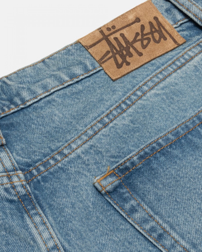 Stussy Big Ol' Jean Denim Kadın Mavi Türkiye | XFG-2633
