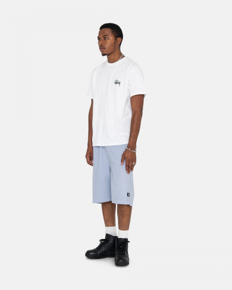 Stussy Brushed Beach Kısa Şort Kadın Mavi Türkiye | ACQ-3412