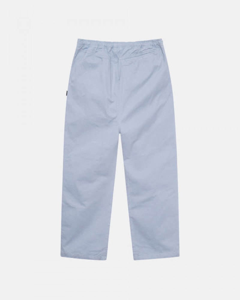 Stussy Brushed Beach Pant Pantolon Kadın Mavi Türkiye | BWA-2482