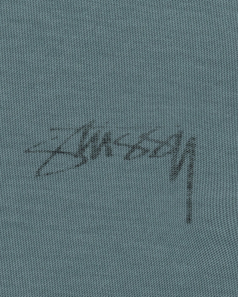 Stussy Lazy Ls Tee Üstler Erkek Turkuaz Türkiye | OXY-1357