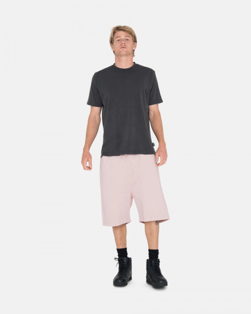 Stussy Overdyed Stock Logo Kısa Şort Kadın Pembe Türkiye | EBR-0847
