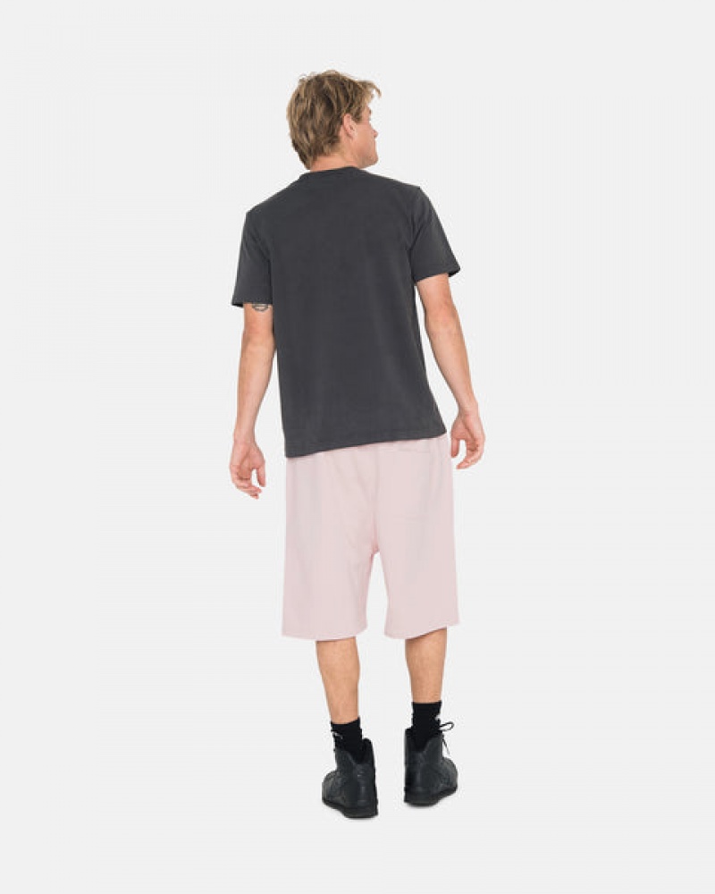 Stussy Overdyed Stock Logo Kısa Şort Kadın Pembe Türkiye | EBR-0847