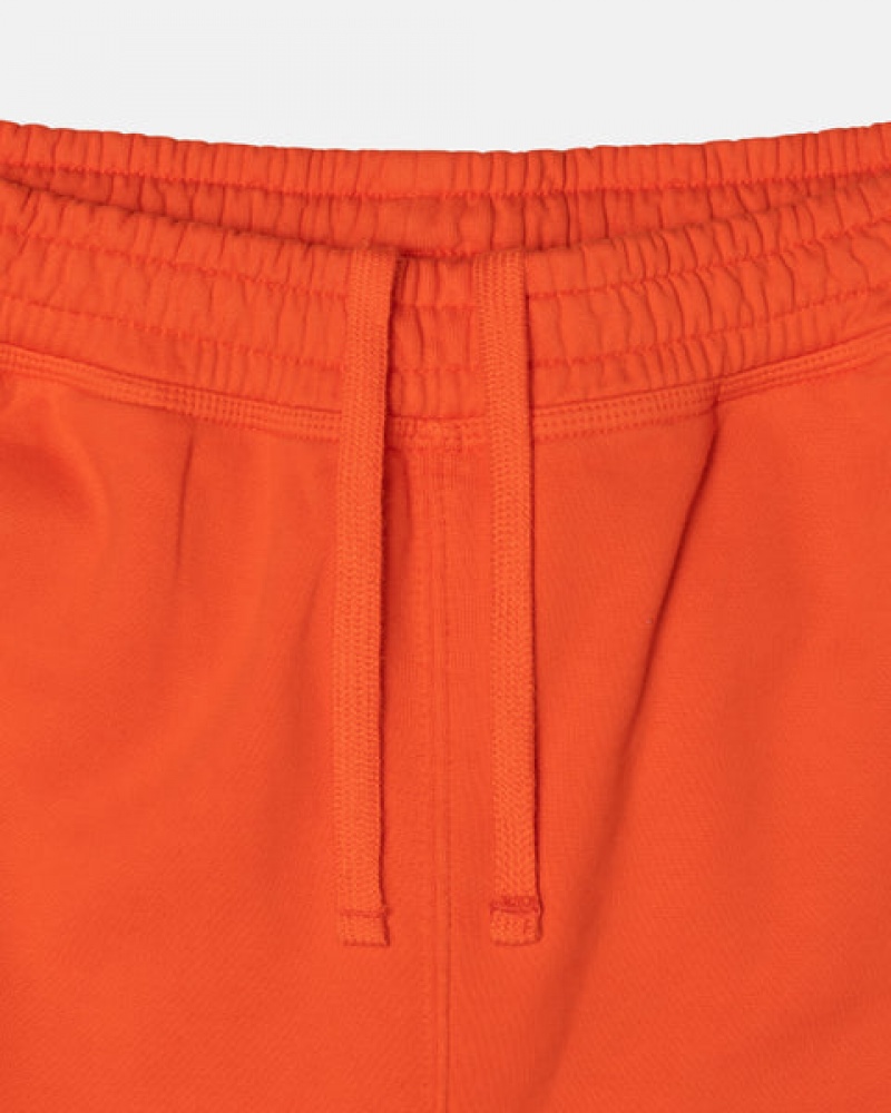 Stussy Overdyed Stock Logo Pant Tişörtü Kadın Turuncu Türkiye | MYV-9460