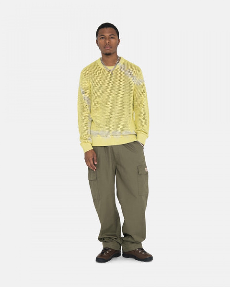 Stussy Ripstop Cargo Beach Pant Pantolon Erkek Zeytin Yeşili Türkiye | ECG-6290