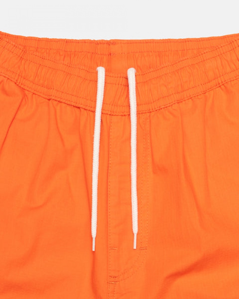 Stussy Ripstop Cargo Beach Pant Pantolon Erkek Turuncu Türkiye | PJR-1519