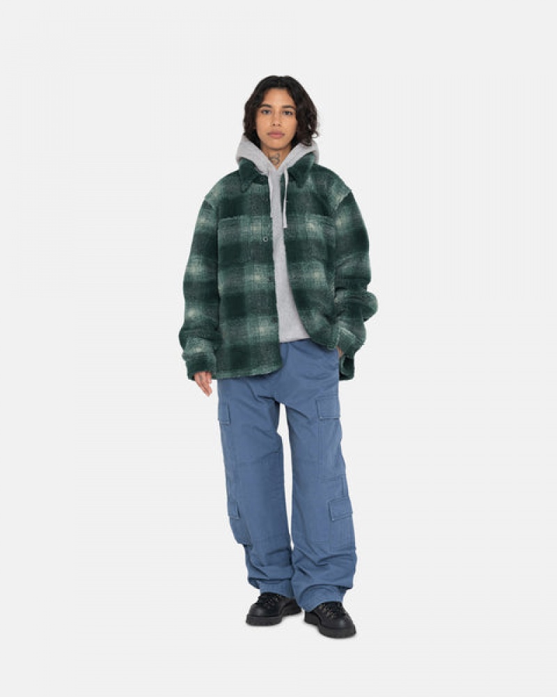 Stussy Ripstop Surplus Cargo Pantolon Erkek Mavi Türkiye | DML-0609