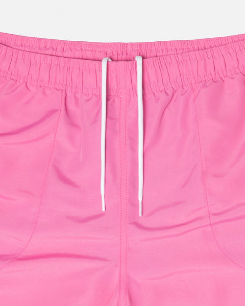 Stussy Stock Su Kısa Mayo Erkek Pembe Türkiye | MVD-6706