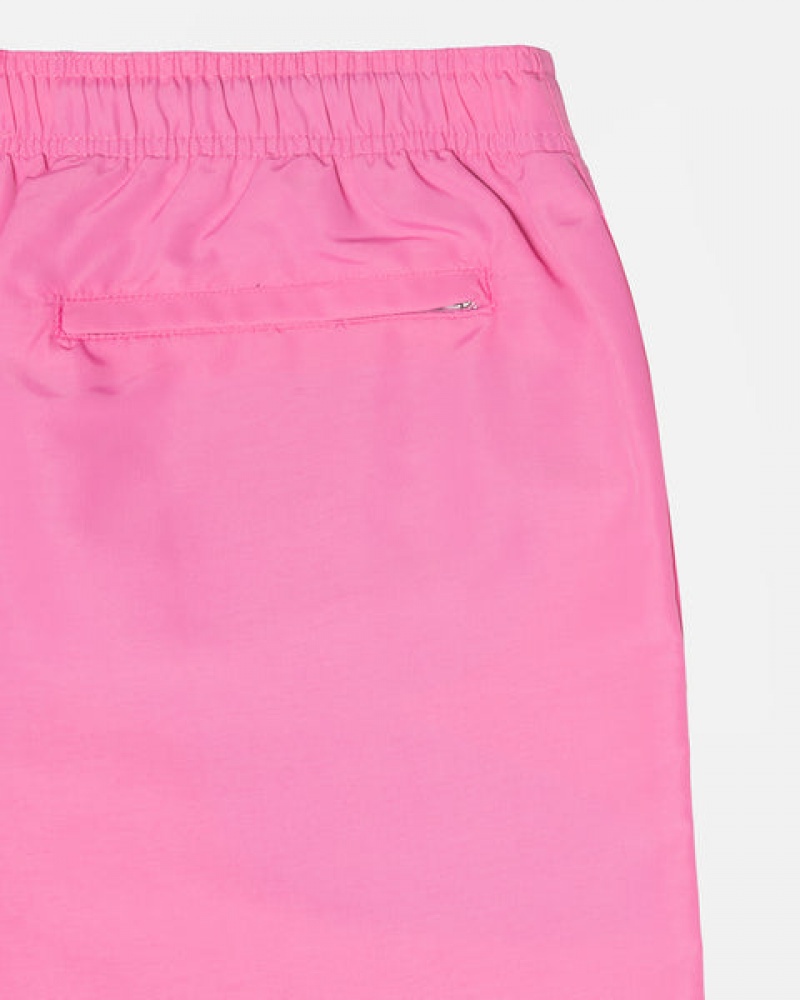 Stussy Stock Su Kısa Mayo Erkek Pembe Türkiye | MVD-6706