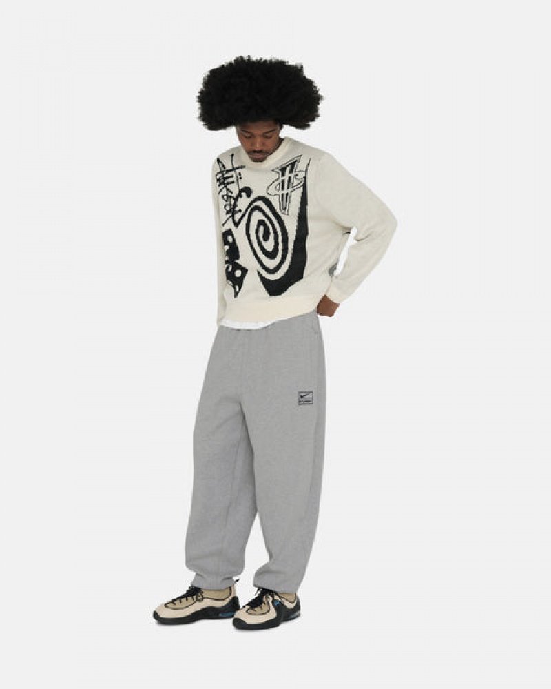 Stussy Fleece Pant Eşofman Altı Kadın Koyu Gri Türkiye | NXG-2589