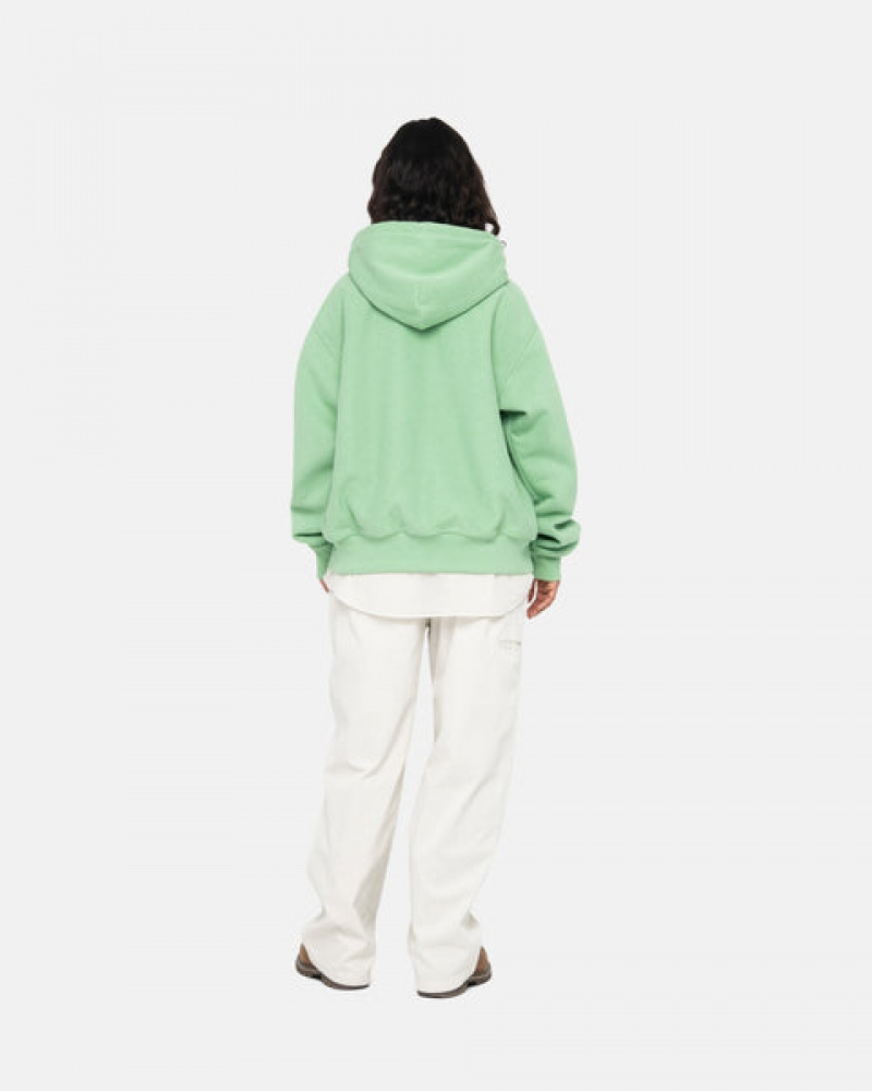 Stussy Workgear Trouser Twill Pantolon Kadın Beyaz Türkiye | OYL-3591