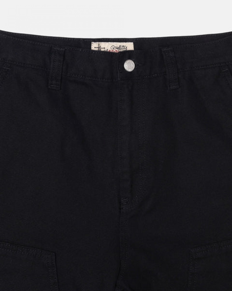 Stussy İş Pant Kanvas Pantolon Kadın Siyah Türkiye | NRG-5445