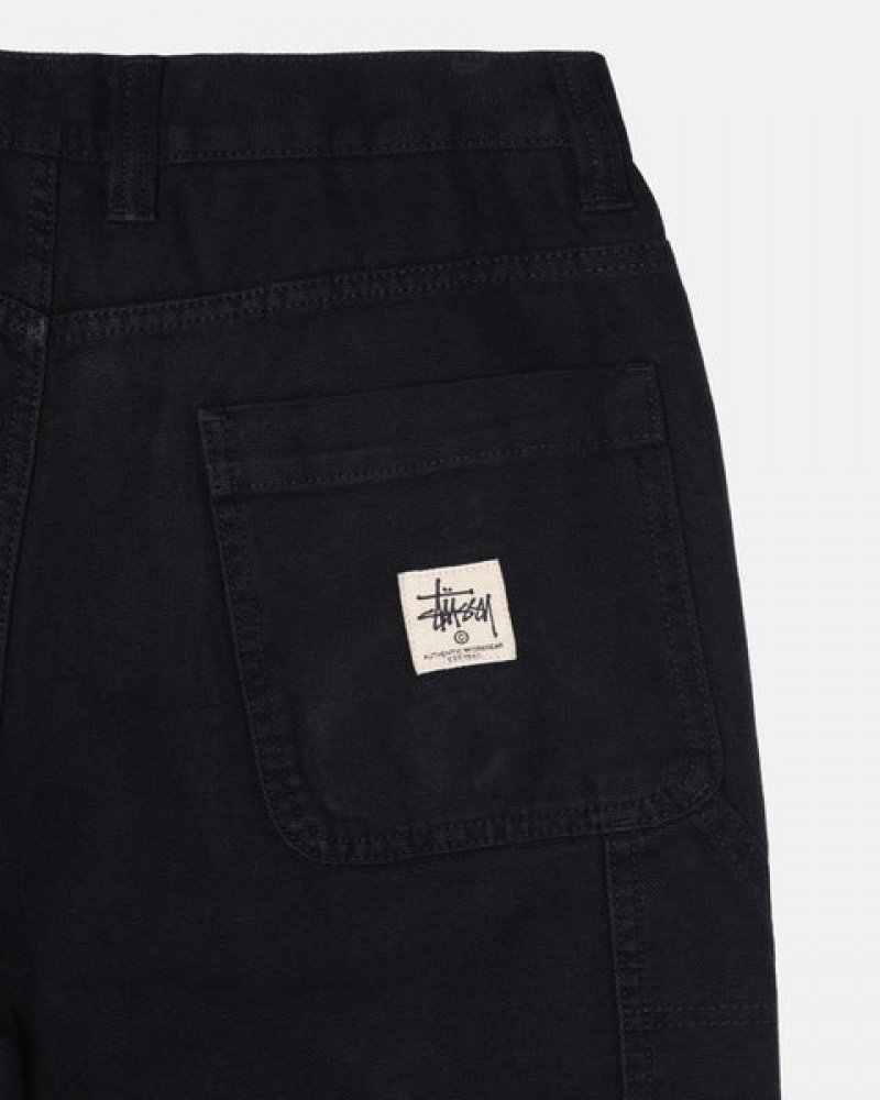 Stussy İş Pant Kanvas Pantolon Kadın Siyah Türkiye | NRG-5445