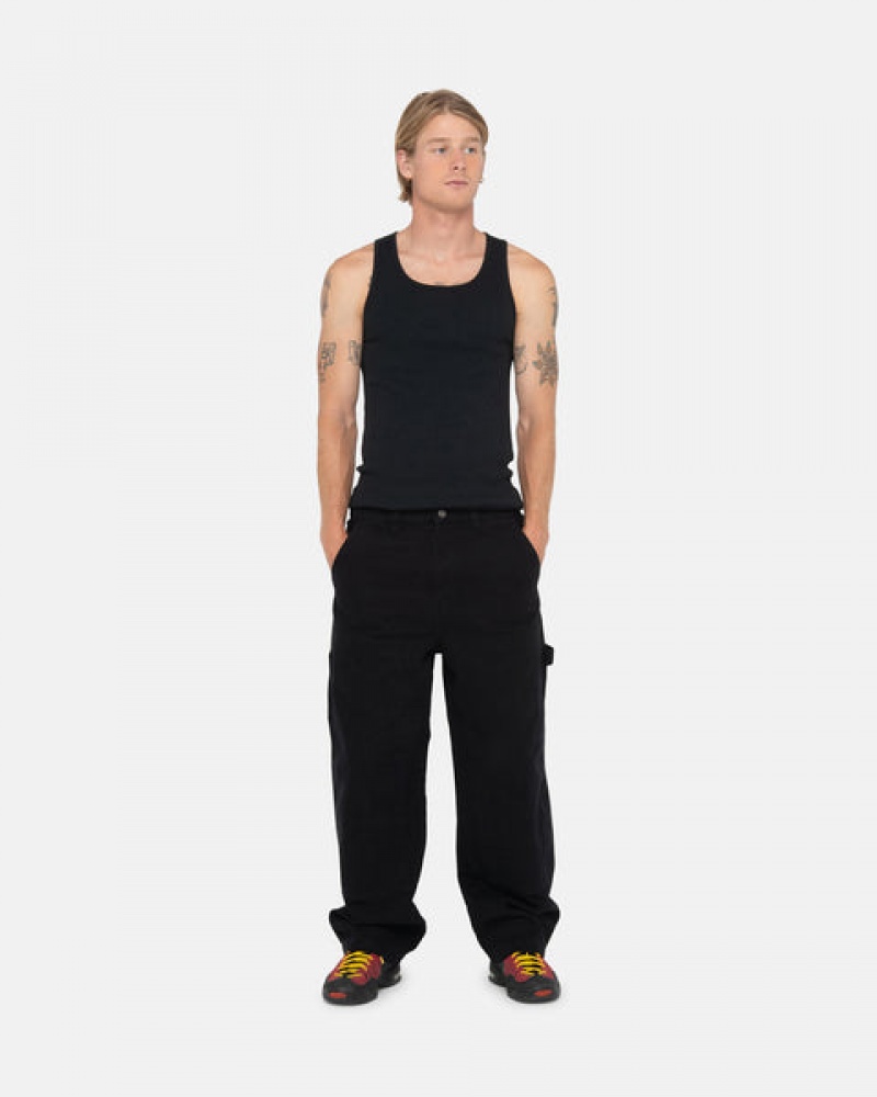 Stussy İş Pant Kanvas Pantolon Kadın Siyah Türkiye | NRG-5445